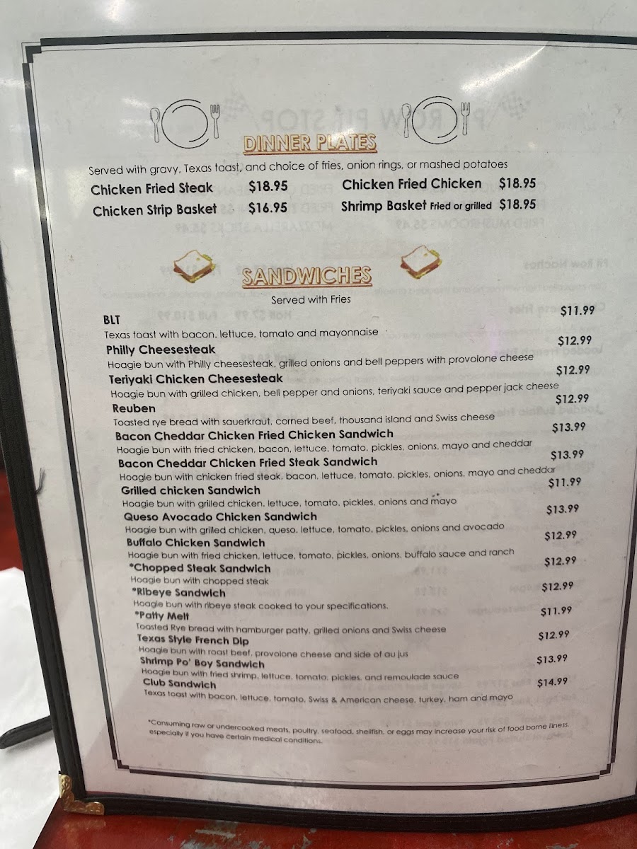 Pit Row Pit Stop Menu - Image 5